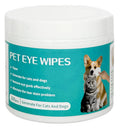 Dog Eye Wipes, Angel Eyes Tear Stain Remover for Dogs, Cat Dog Eye Wipes for Discharge and Crust, Coconut Oil Pet Cleaning Dog Grooming Deodorizing Wipes Wash Cleaner for Eyes, Wrinkle, Face-100Pcs