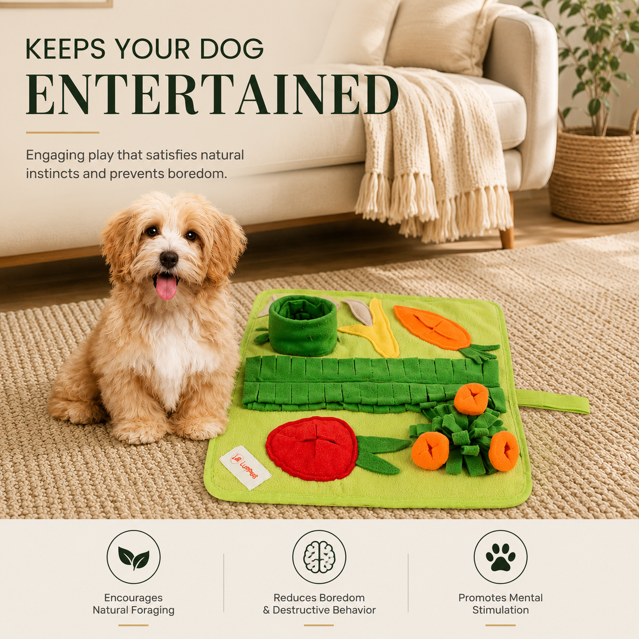 The Little Garden Snuffle Mat