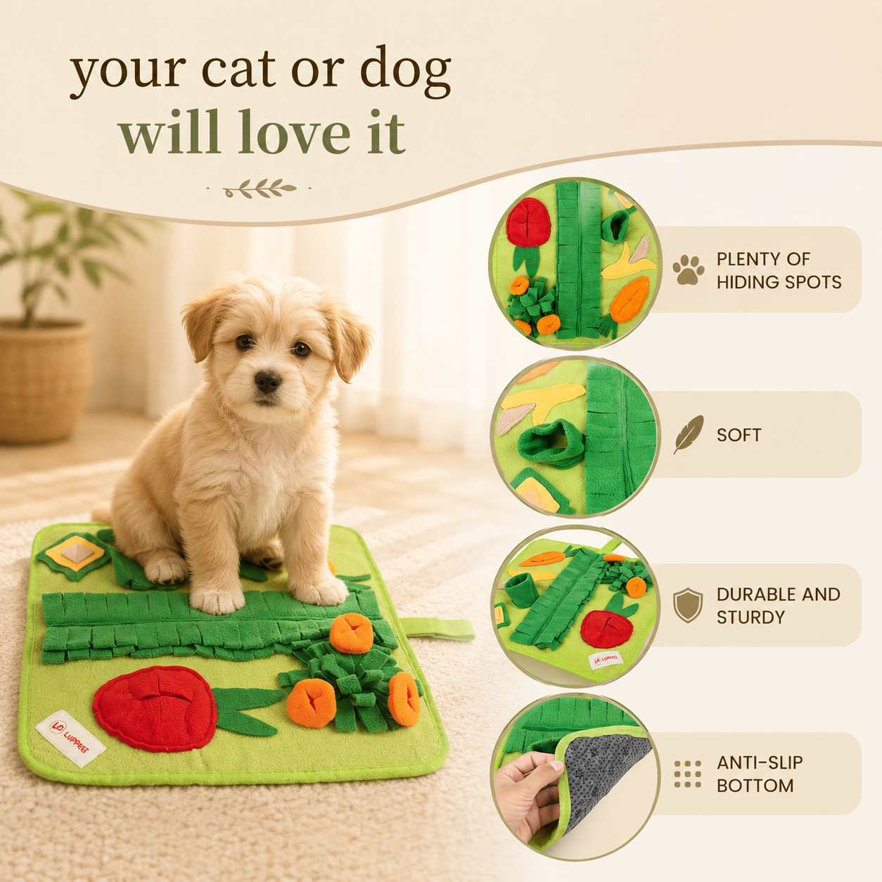 The Little Garden Snuffle Mat