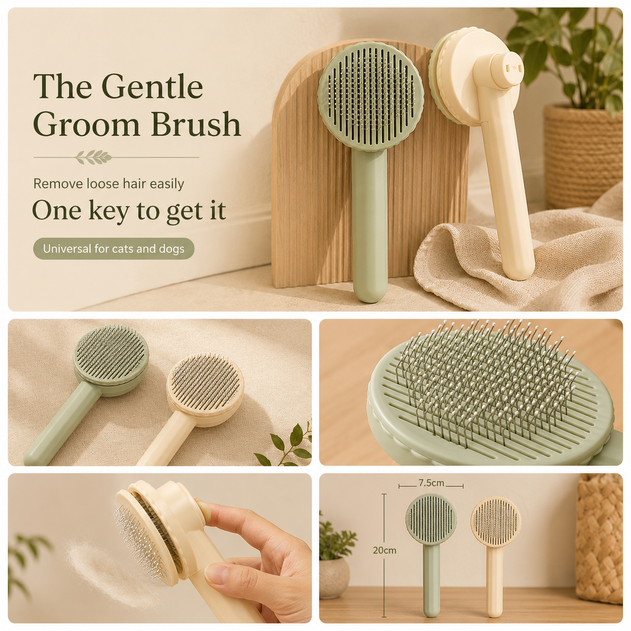 The Gentle Groom Brush