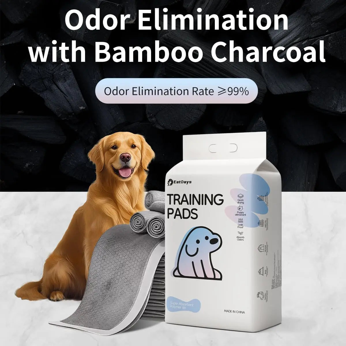 FreshNest Bamboo Charcoal Training Pads