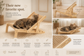 Nook Lounger - Cat Scratch Bed
